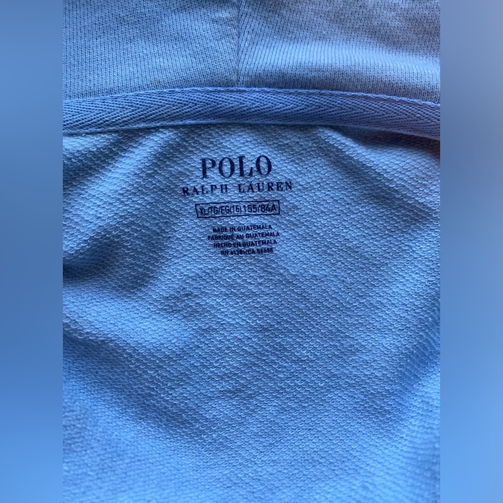 Polo Ralph Lauren Kids Princess Hoodie Girls XL - Picture 5 of 7